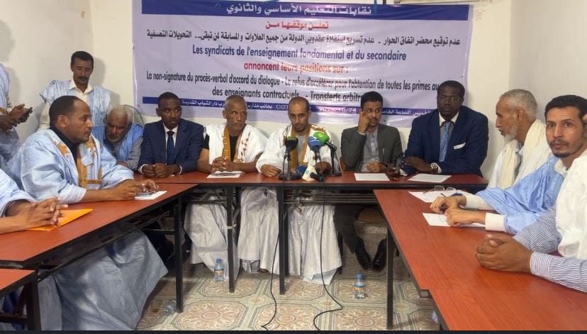 Les syndicats de l’enseignement transmettent leurs doléances et menacent de recourir à un débrayage 