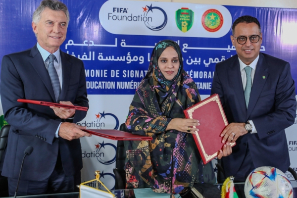 La Mauritanie rejoint le programme de formation au numérique de la FIFA 