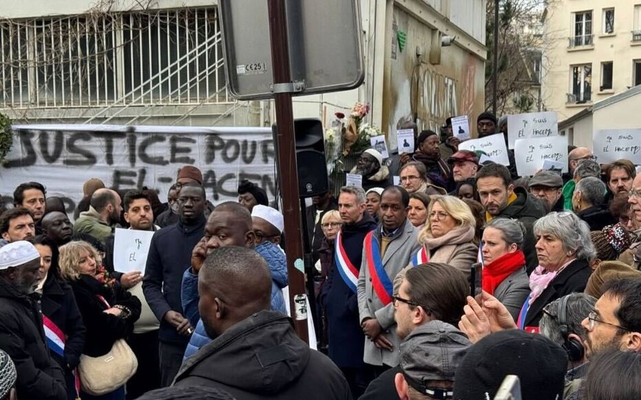« On ne laissera pas faire » : des centaines de personnes rendent hommage à El Hacen Diarra, mort en garde à vue à Paris