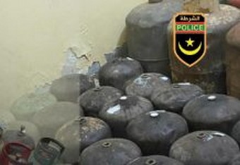 Aleg : La police saisit 39 bouteilles de gaz chez un gang actif dans le vol de bouteilles de gaz