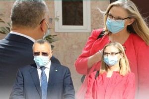Ahmed Salem Bouhoubeyni reçoit l'ambassadrice des Etats-Unis d'Amérique Cynthia Kierscht