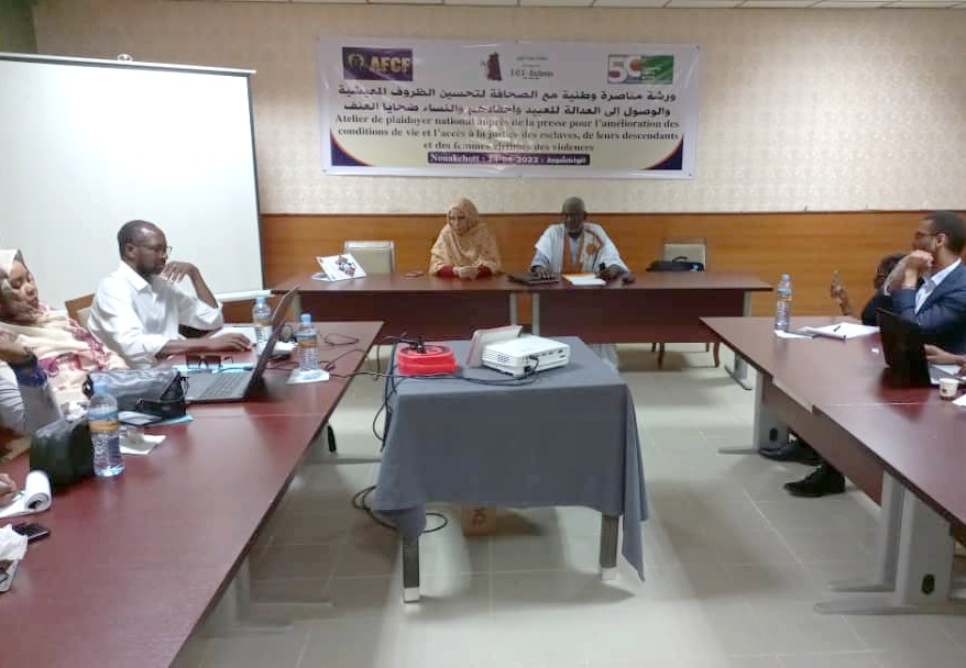 Les médias invités à s’engager dans l’amélioration des conditions de vie et l’accès à la justice des esclaves