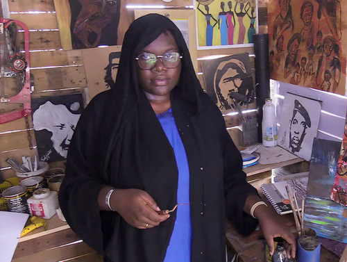 Mauritanie: Sophia Diallo ou l’art de peindre les silences